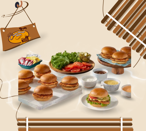 Build-your-own grilled chicken sandwiches platter

