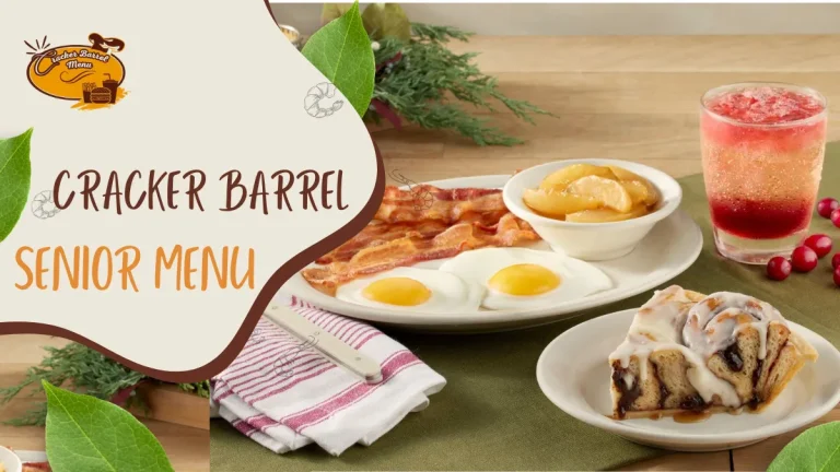Cracker Barrel Senior menu 2025