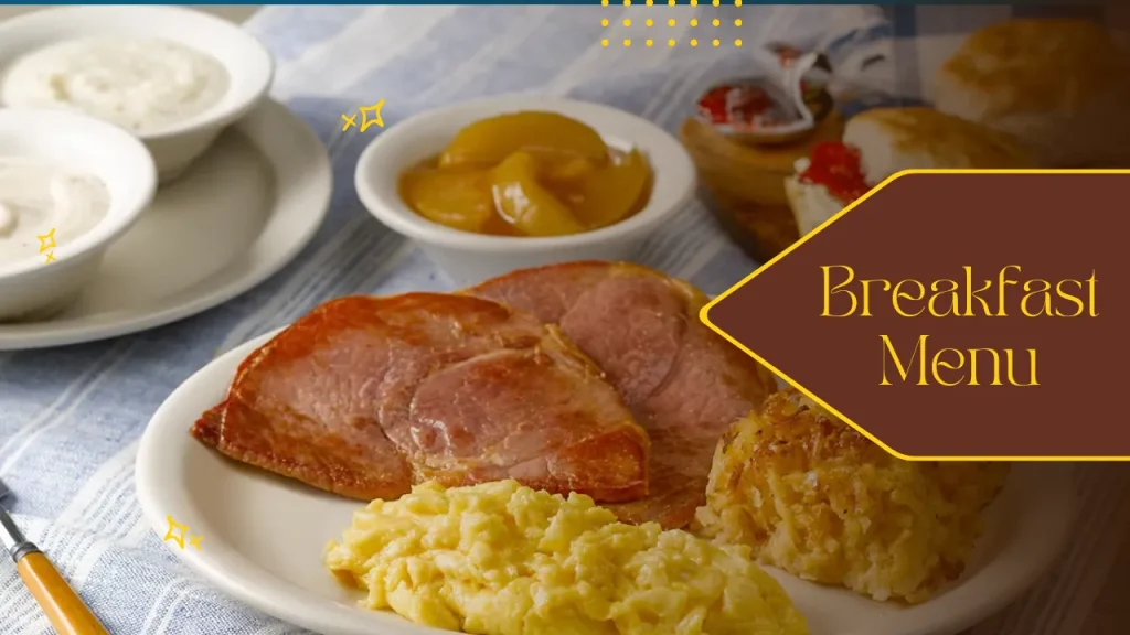 Assorted Southern-style breakfast sides on a rustic plate