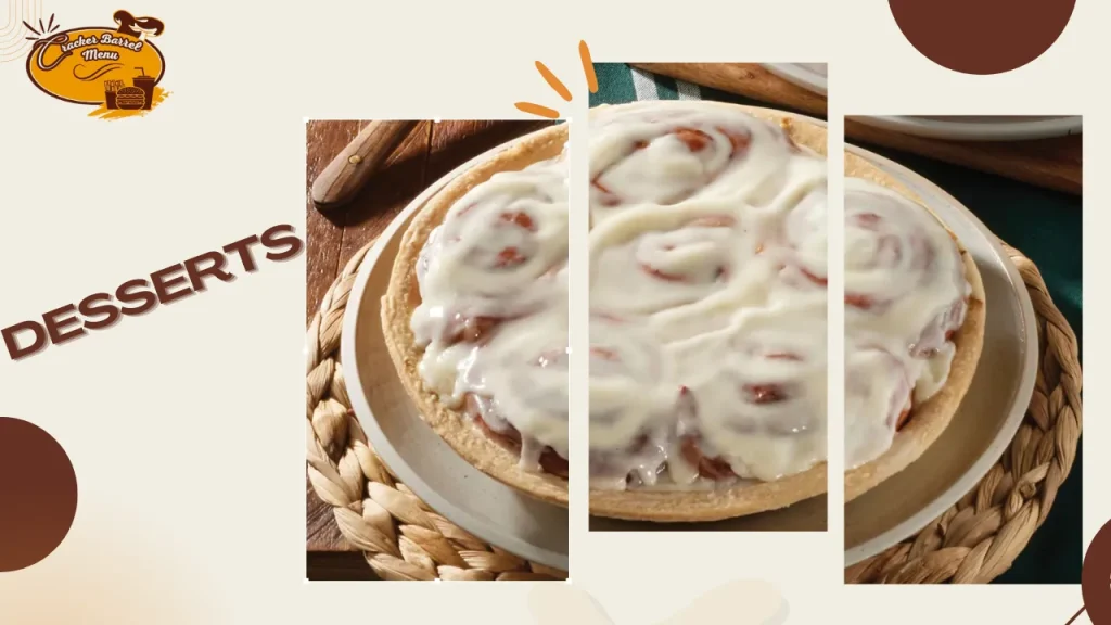 2025 Cracker Barrel Southern-style desserts plate