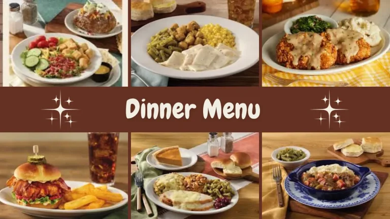 Cracker Barrel Dinner Menu 2025