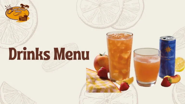 Drinks Menu at Cracker Barrel With Prices 2025