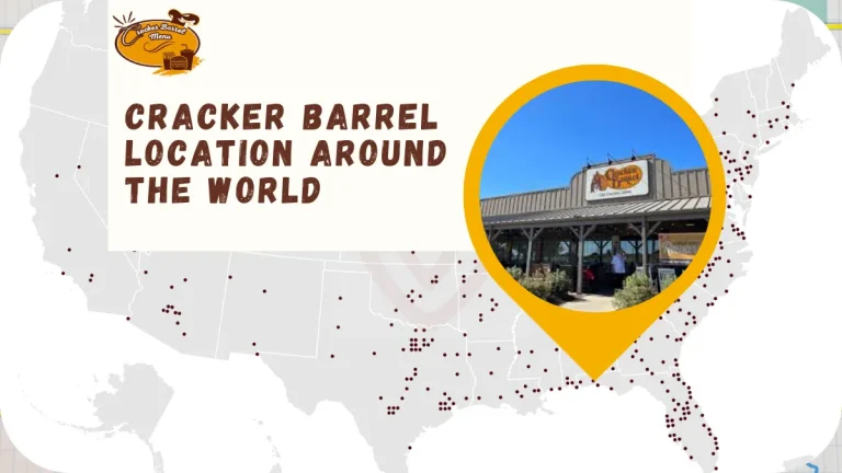 Cracker Barrel US location map with state-wise coverage