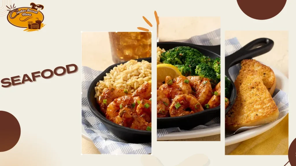 Southern seafood options served daily