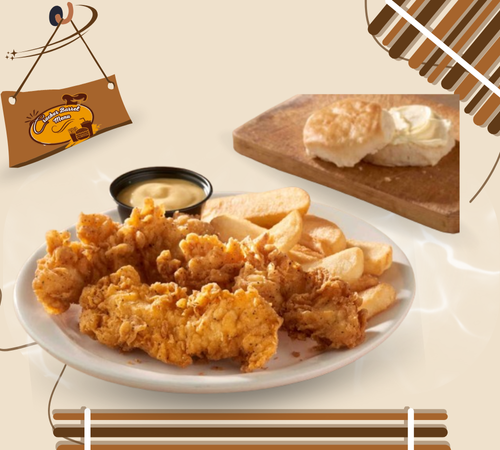 Cracker Barrel, Fried chicken dippers for children