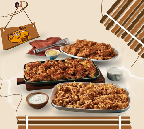 2025 Cracker Barrel Fried Chicken Party Platter

