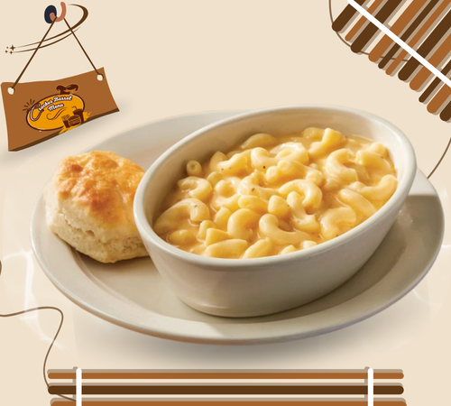 Classic kids mac n’ cheese dish from Cracker Barrel
