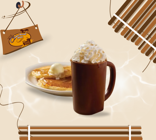 Spring specialty drink – pancake latte