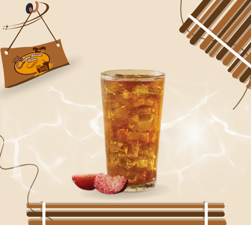 Seasonal tea drink at Cracker Barrel menu

