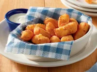 Crunchy cheddar cheese bites perfect for snacking