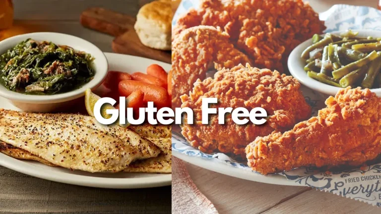 Gluten Free Menu 2025 at Cracker Barrel with prices