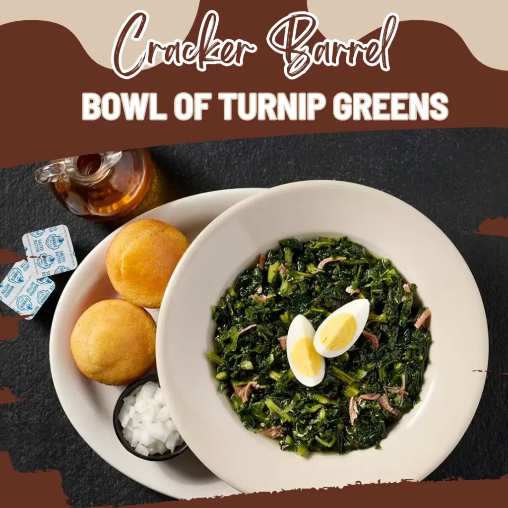 Southern-style turnip greens bowl