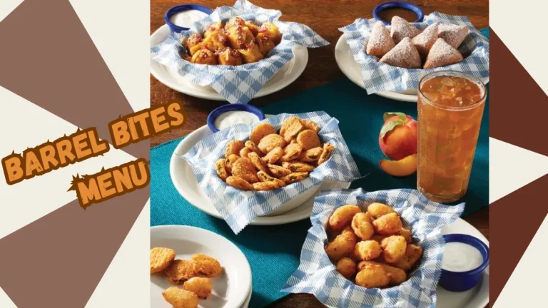Cracker Barrel barrel bites menu 2025 with prices and pictures