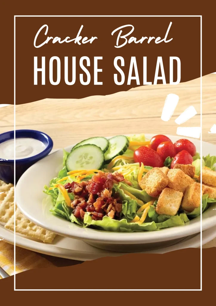 Light and budget-friendly salad at Cracker Barrel menu