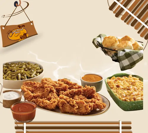 Homestyle Chicken and Tenders Family Meal with country sides