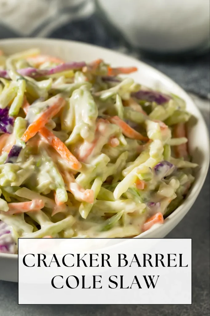 Cole Slaw side dish at Cracker Barrel