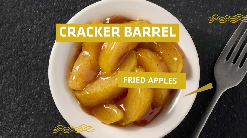 Fried Apples with cinnamon and spices