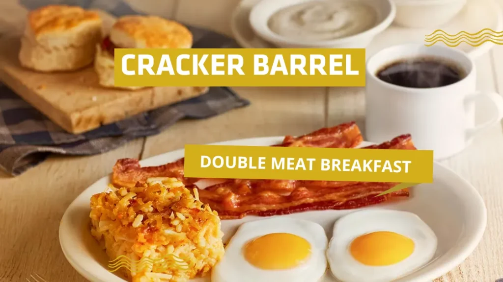 Protein-packed Double Meat Breakfast platter