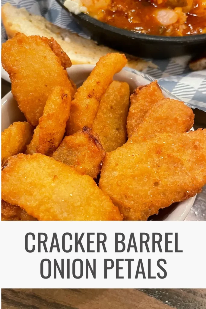 Cracker Barrel Crispy Onion Petals Side Menu 2025